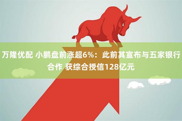 万隆优配 小鹏盘前涨超6%：此前其宣布与五家银行合作 获综合授信128亿元